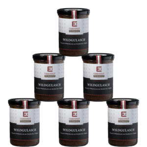 Wildgulasch 6er Set